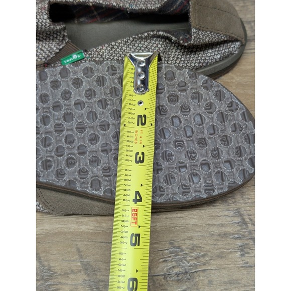 Sanuk Sidewalk Surfer Loafers Women's Size 9 Brown Casual Comfort Slip-On Shoes - Picture 5 of 15